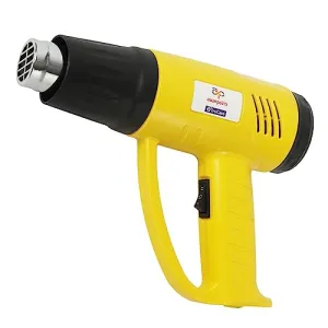 Asian Paints Trucare Heat Gun 1800 Watt with Temperature Control Feature Nozzle Attachment for Removing & Drying Paint Coats Welding & Roofing Repair (Yellow)