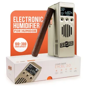 Cigar Oasis Excel 3.0 Electronic Humidifier