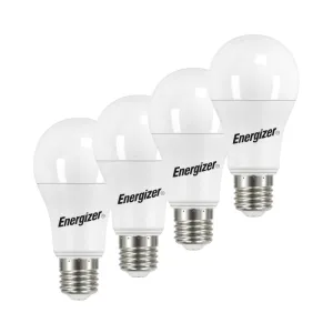 Energizer 13.5W E27 Standard GLS LED Bulb - 4 Pack - 1521lm - 3000K