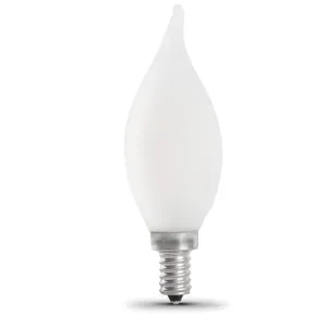 Feit Electric 500 Lumen 2700K Dimmable Flame Tip LED