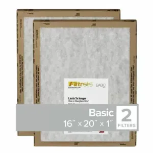 Filtrete™ Basic Air Filters 16" x 20" x 1"