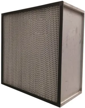 Flanders Precisioncell Ii Merv 11 65% Standard Minipleat Box-Style Air Filter Metal Frame And Header 12X24X4 Inch