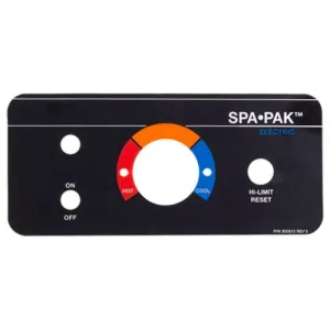 Raypak Heater Dial Plate 900615