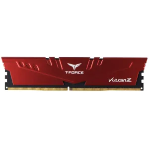 TeamGroup T-Force Vulcan Z (16GB) DDR4-3200 RAM (TLZRD416G3200HC16FBK) - Red